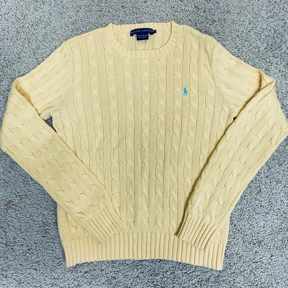 Ralph Lauren cable knit sweater